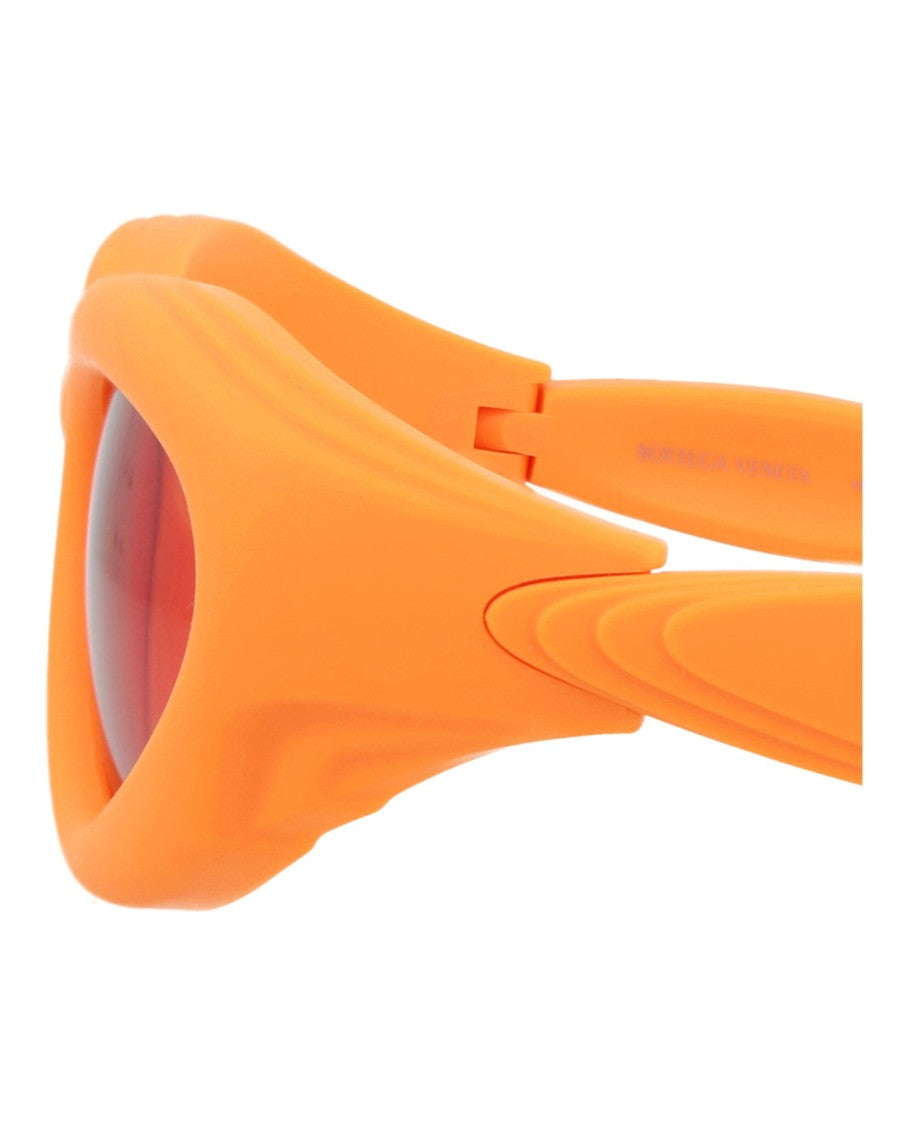 Bottega Veneta Round/Oval-Frame Injection Sunglasses