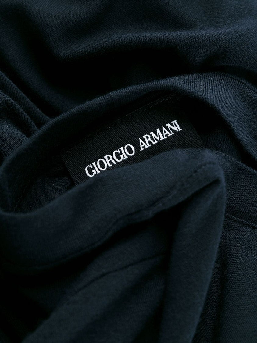 Giorgio Armani Logo Long-Sleeved T-Shirt