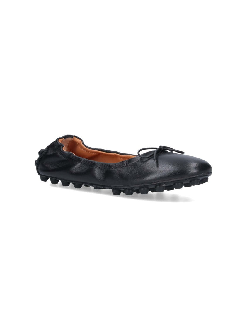 Tod's "Bubble" Ballerinas – Black