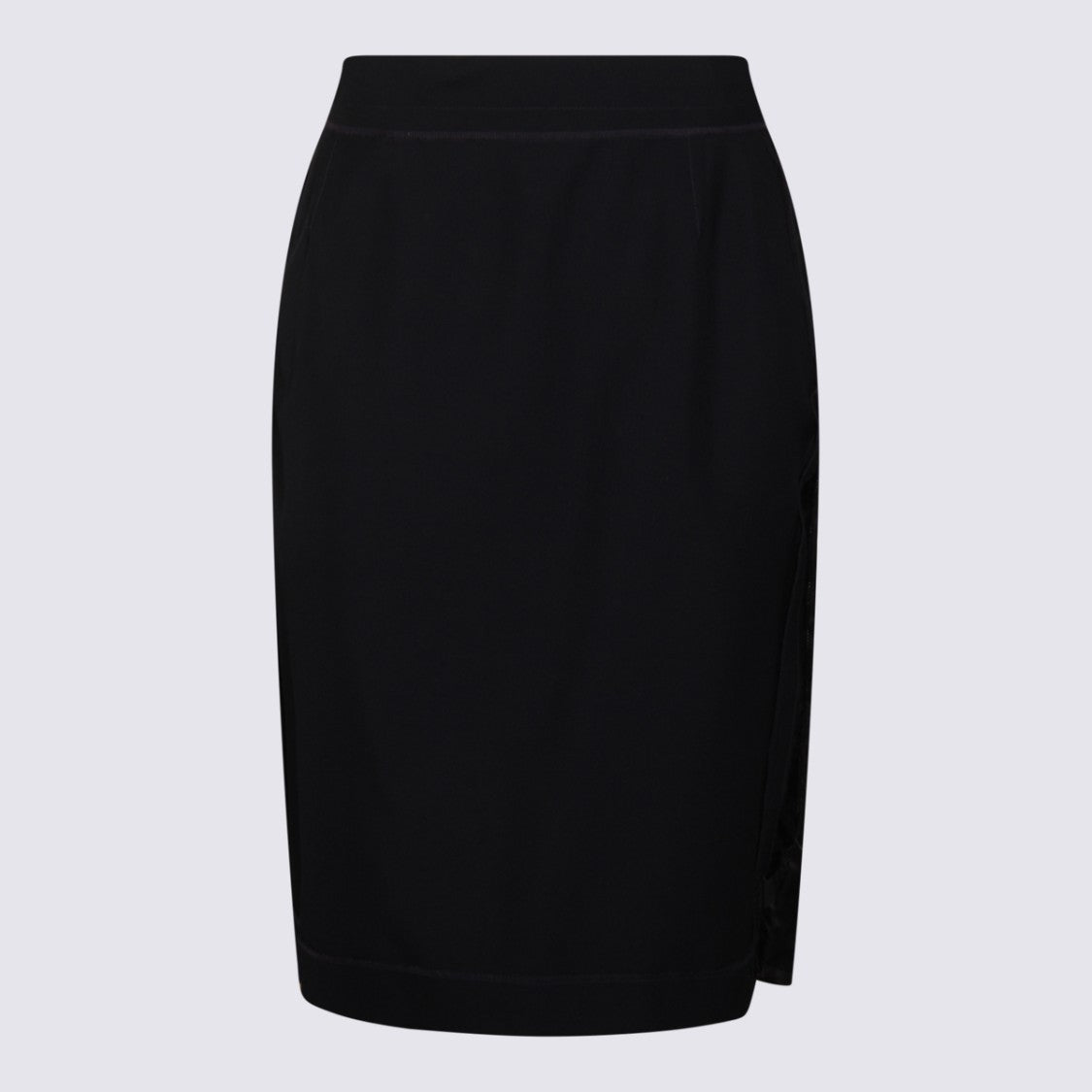 Maison Margiela Navy Cotton Skirt