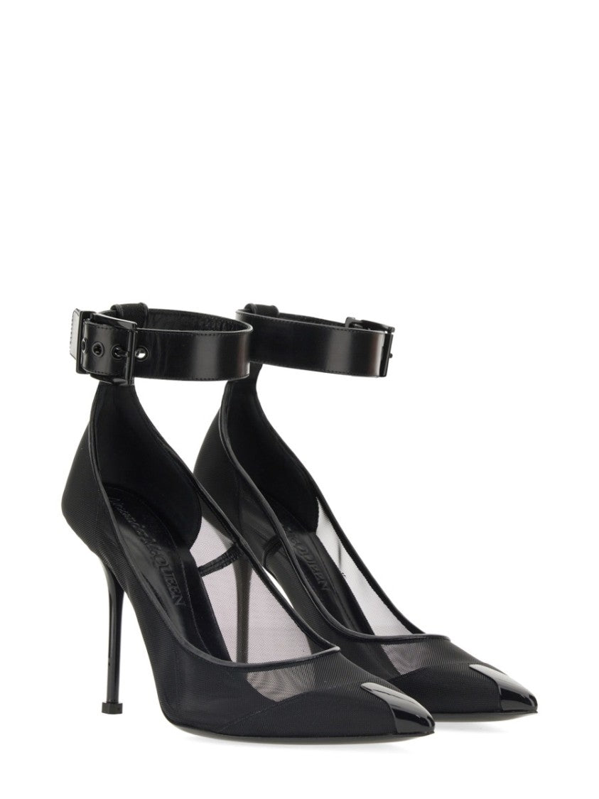 Alexander Mcqueen Punk Pumps With Strap
