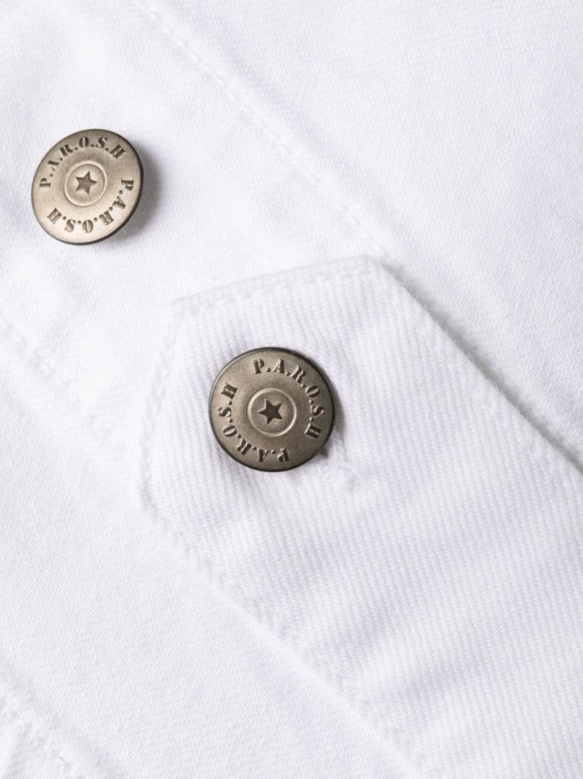 P.A.R.O.S.H. Mid-Length Tailored Trousers With Button Cuffs