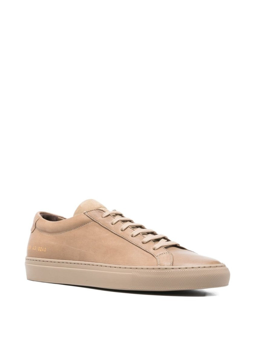 Common Projects Grigio Vitello Leather Sneakers