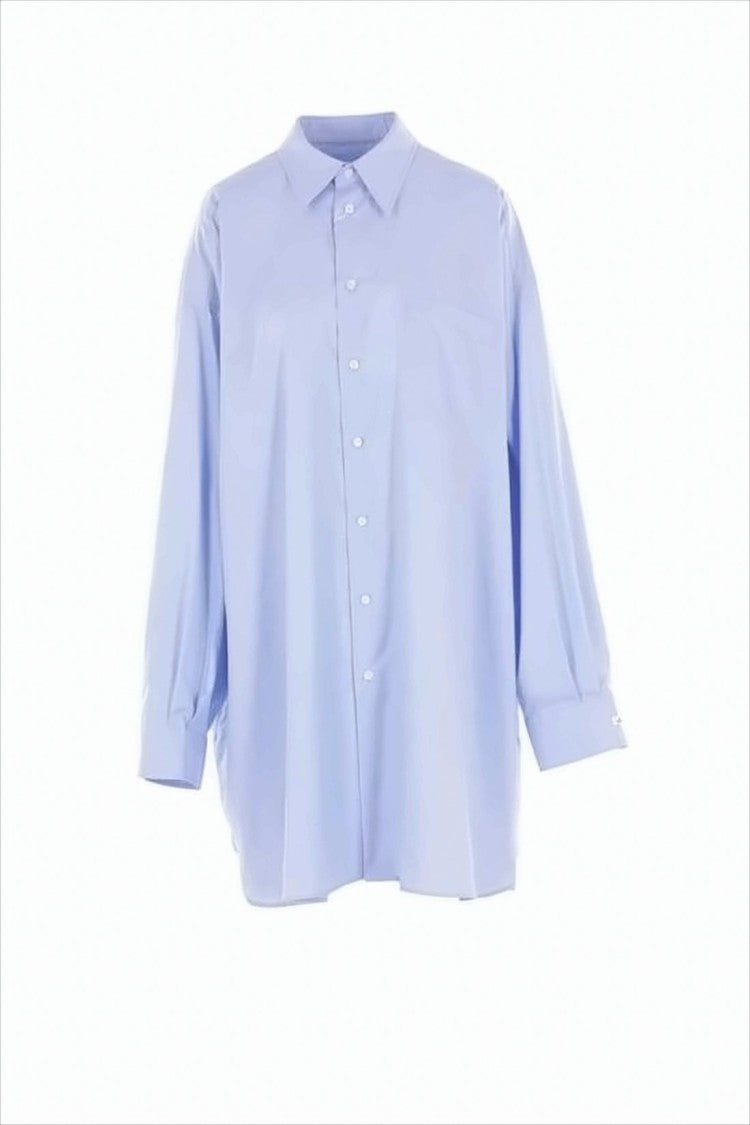 Maison Margiela Loose-Fitting Cotton Shirt With Classic Collar