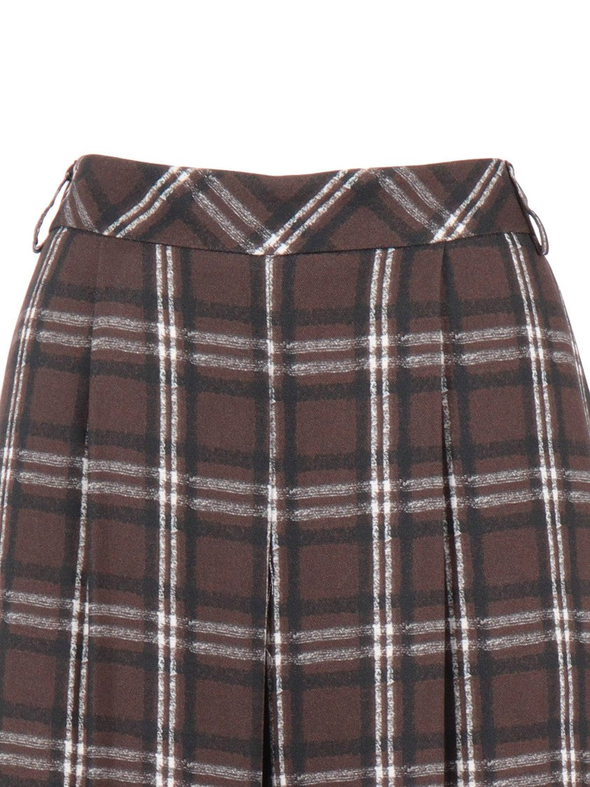 Ermanno Scervino Tailored Viscose Pants With Fluid Drape