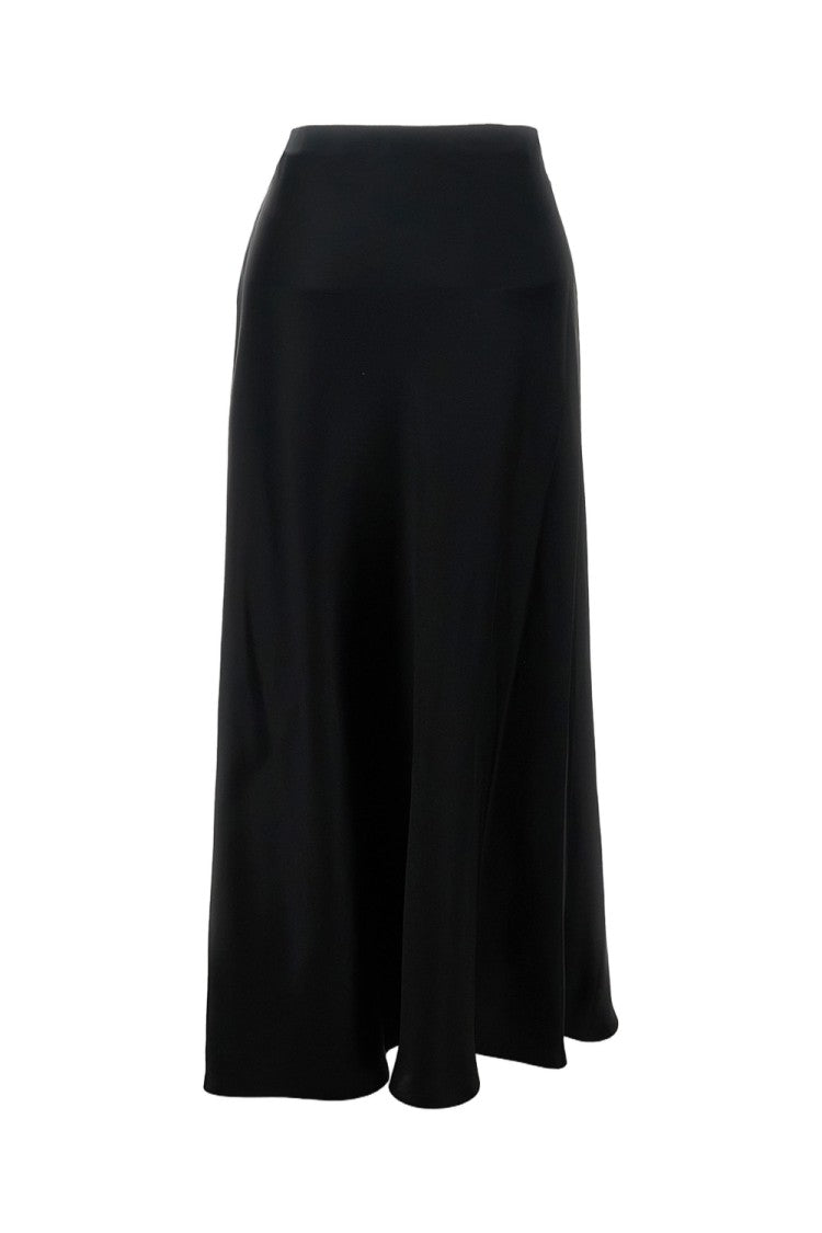 Khaite Flared Long Skirt With Invisible Zip