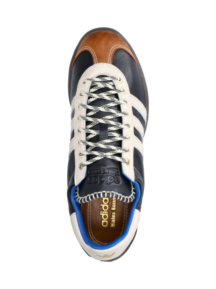 Adidas Originals By Wales Bonner Black Sporty Low-Profile Accented Sneakers