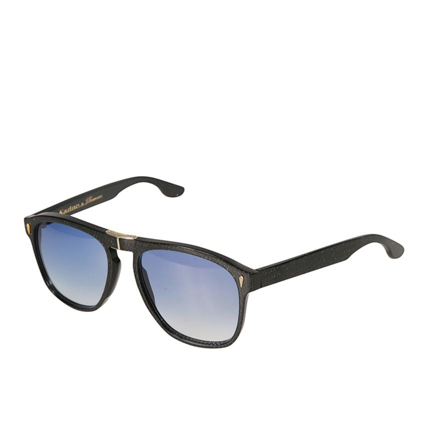 Kador Gipsy Flag Glamour Gradient Blue Lens Sunglasses