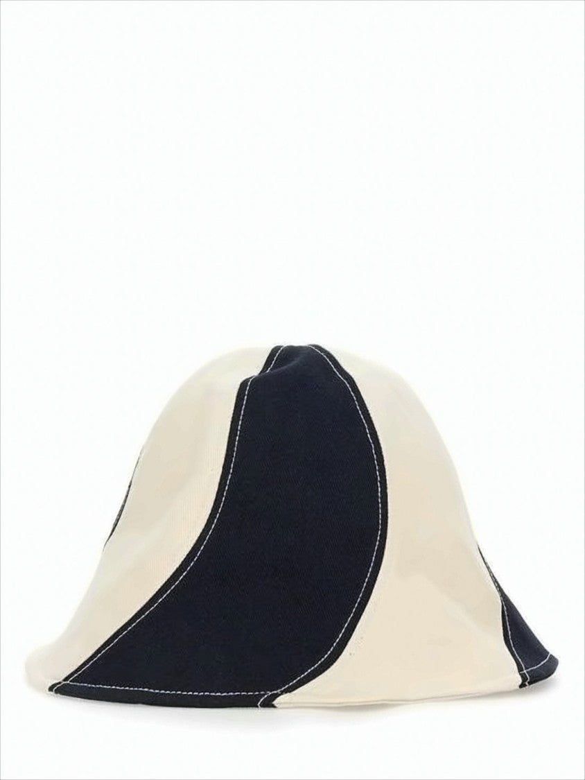 Jacquemus Wavy Panel Cotton Bucket Hat