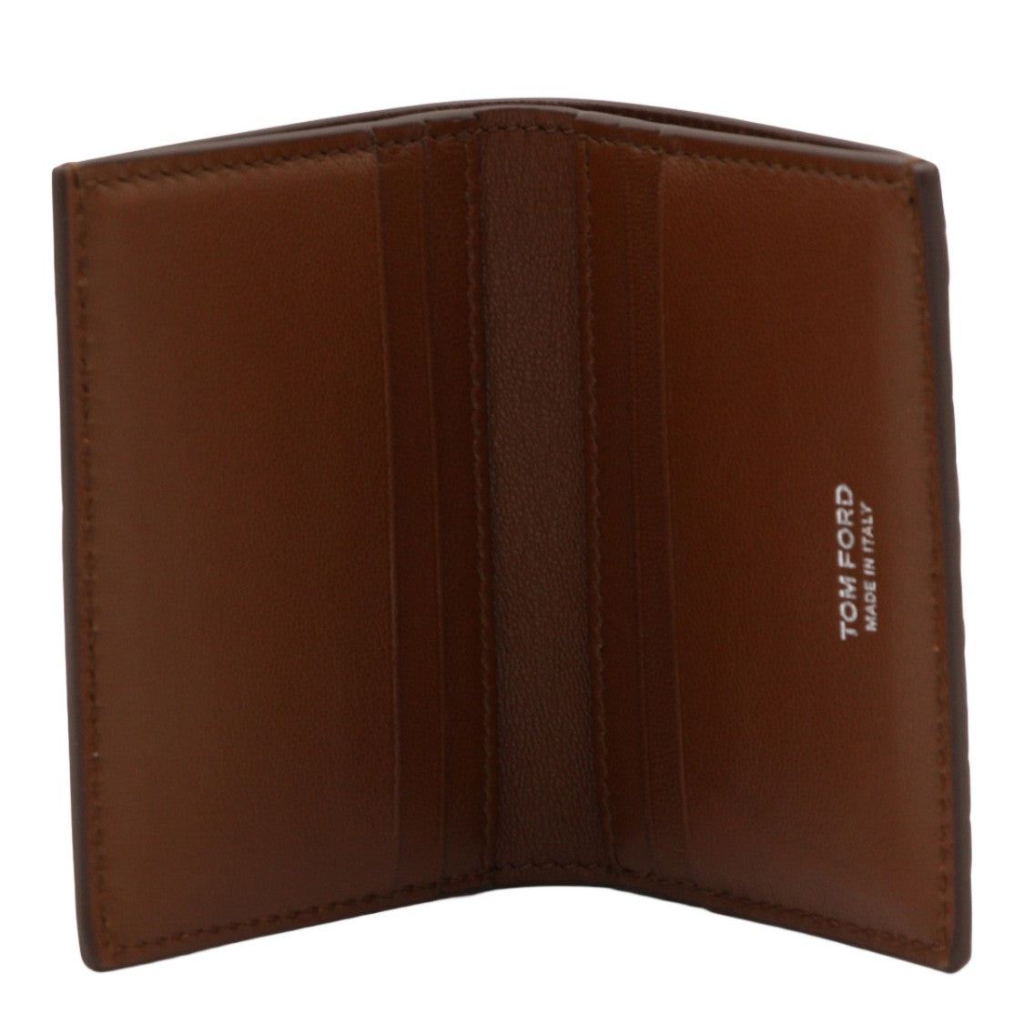 Tom Ford Textured Bifold Wallet With Crocodile Pattern