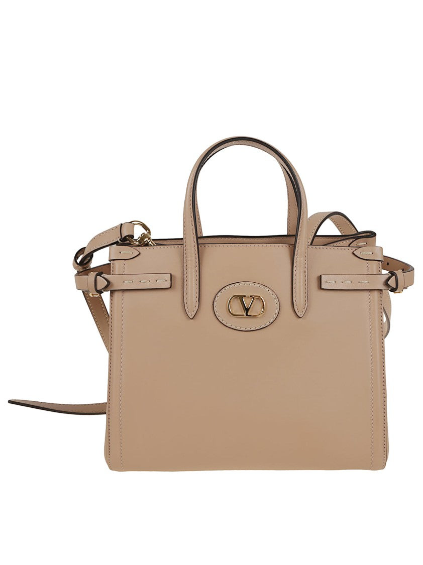 Valentino Garavani Antibes Small Calfskin Tote