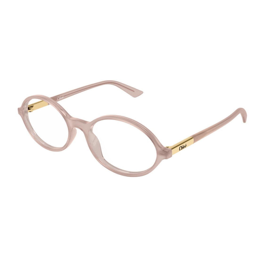 Chloé Beige Ch0367o Oval Acetate Sunglasses