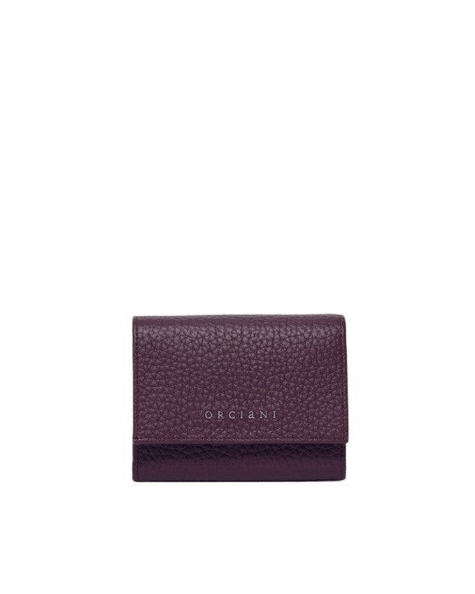 Orciani Envelope-Style Textured Leather Wallet With Rfid Protection
