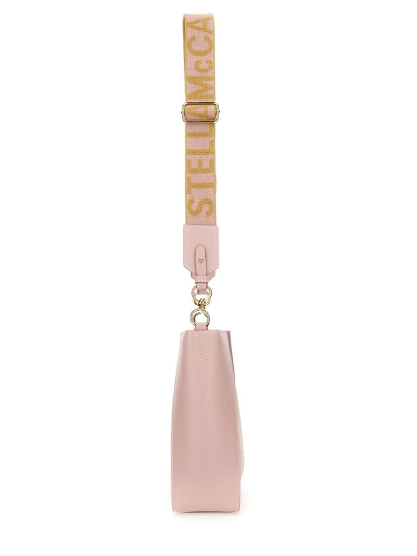 Stella Mccartney Structured Shoulder Bag With Embossed Logo