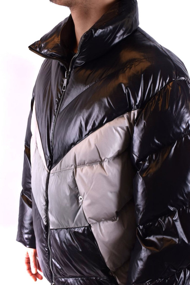 Neil Barrett Chevron Puffer Jacket With Oversized Fit