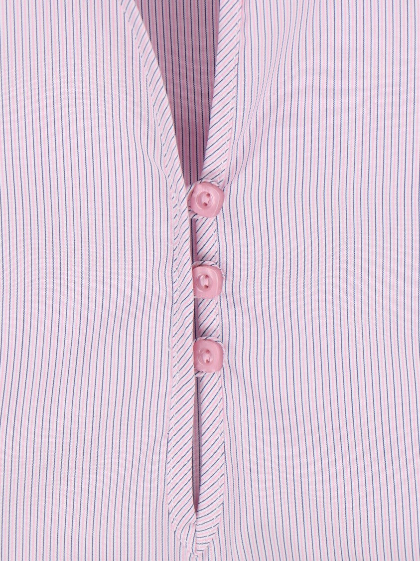 Seafarer Tailored Pink Shirt With Classic Collar