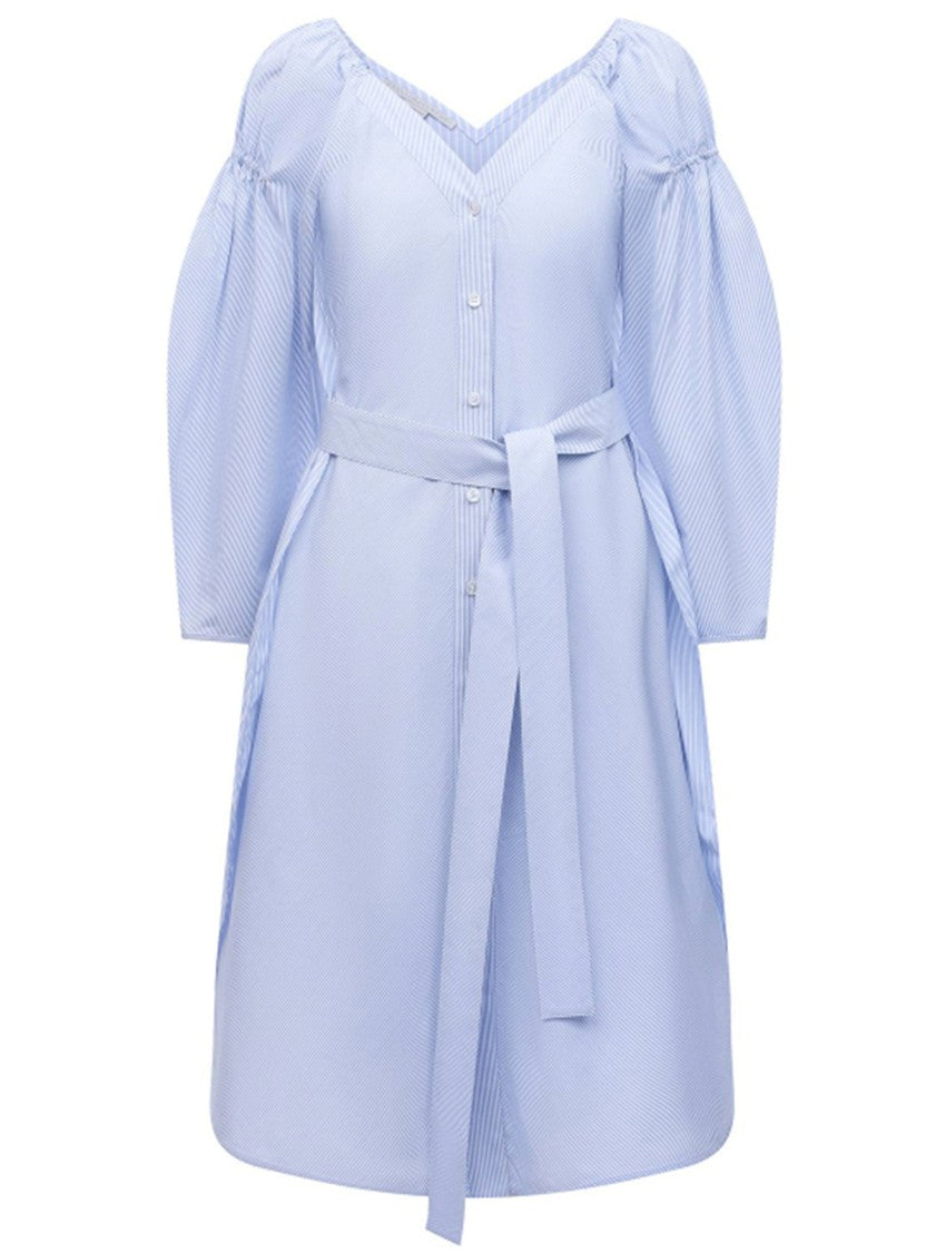 Stella Mccartney Blue Cotton Dress