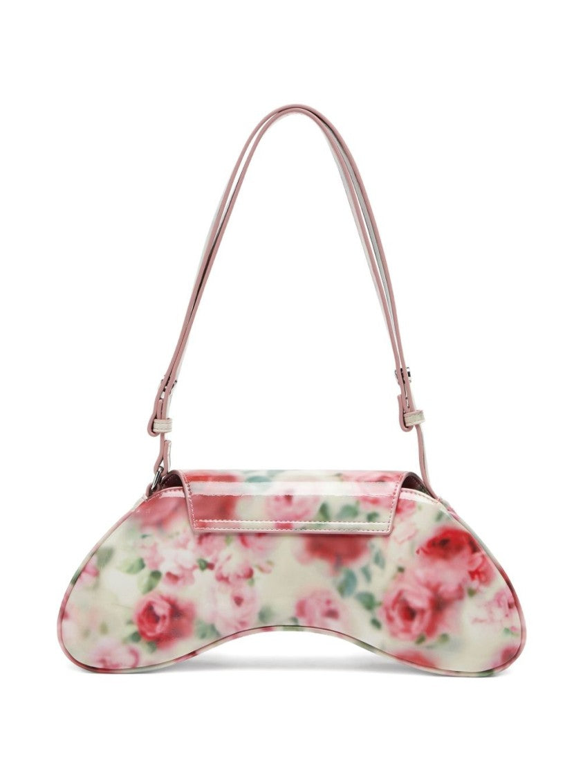 Diesel Multicolour Floral Print Curved Adjustable Bag