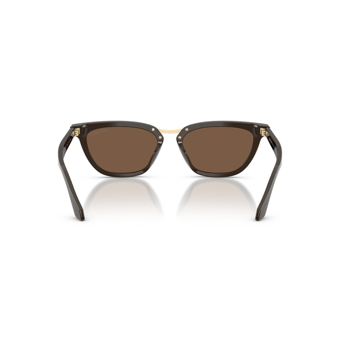 Giorgio Armani 0Ar8253u Angular Acetate Sunglasses With Gold Metal Bridge