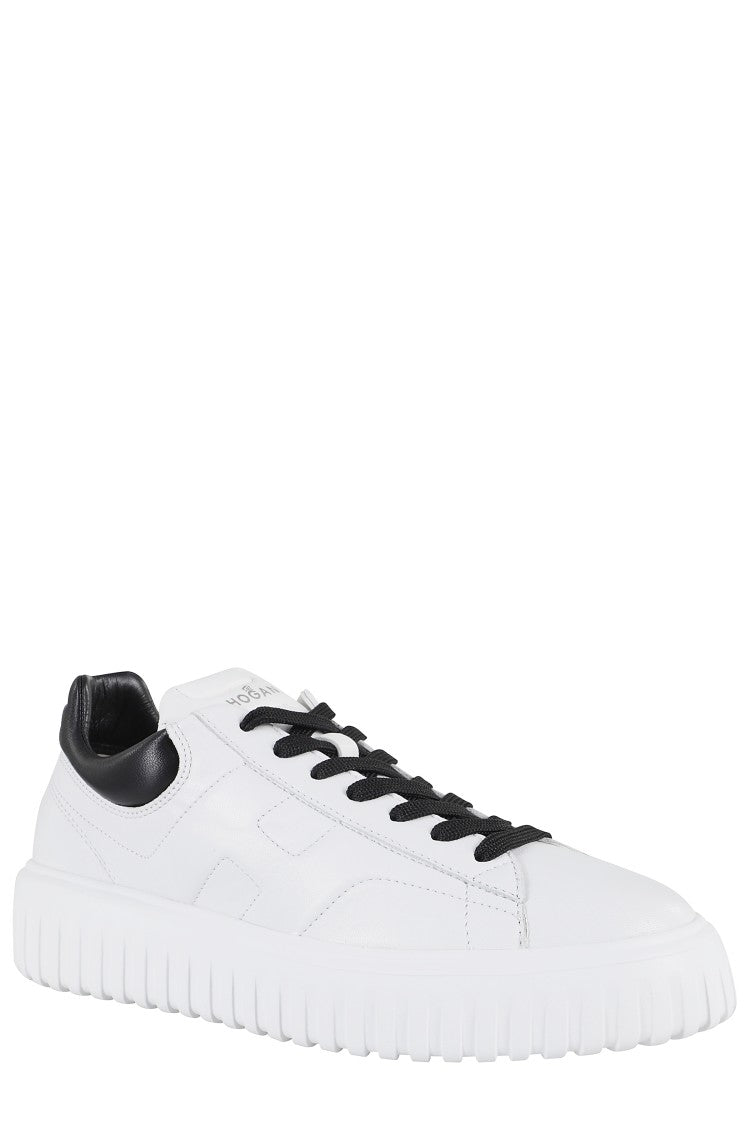 Hogan H-Stripes Laced Sneakers