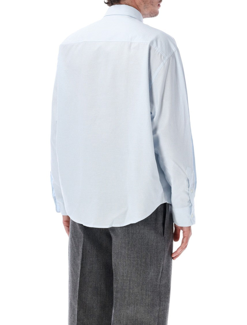 Ami Paris Adc Stripes Boxy Striped Shirt