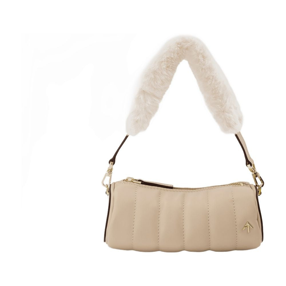 Manu Atelier Mini Padded Cylinder Hand Bag