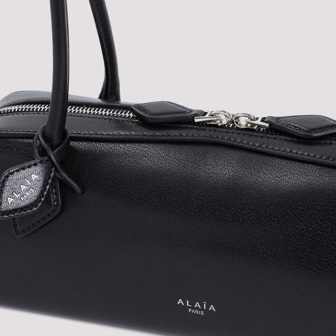 Alaïa Le Teckel Black Goat Leather Shoulder Bag