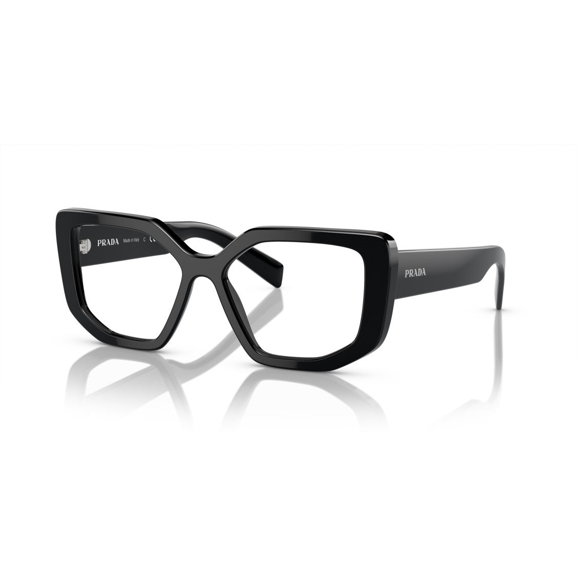 Prada 0Pr A04v Oversized Square Frame Acetate Sunglasses