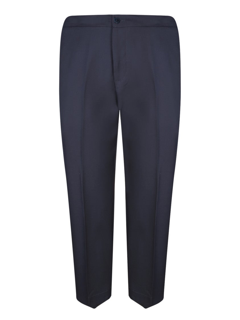 Costumein Blue Cotton Trousers