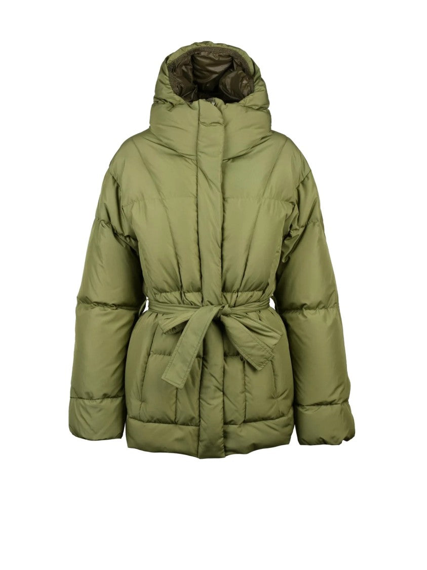 Bacon Olive Green Polyester Oaks 75 Down Jacket