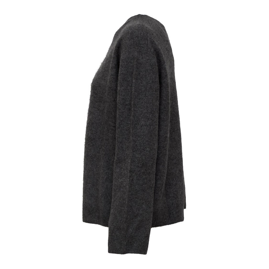 Max Mara Brushed Wool-Cashmere Kimono Sleeve Sweater