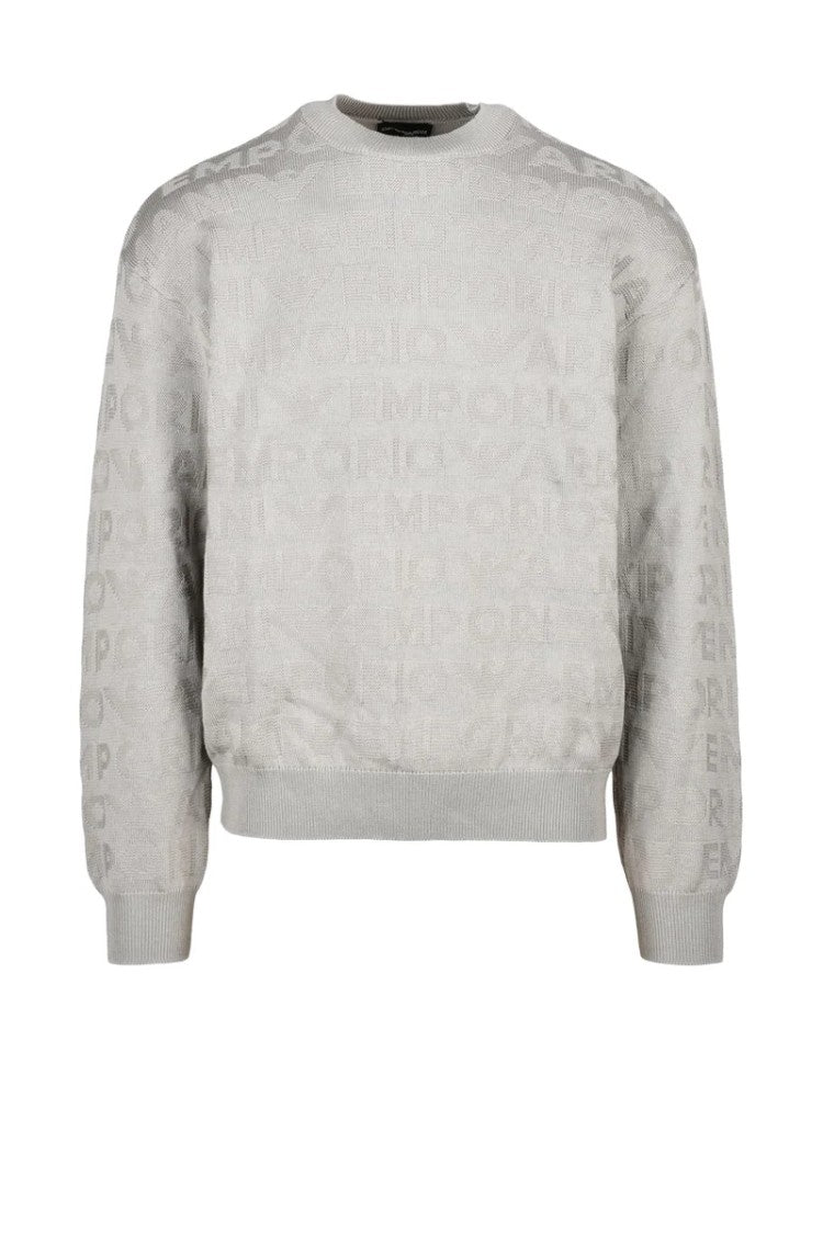 Emporio Armani Virgin Wool Sweater - Grey