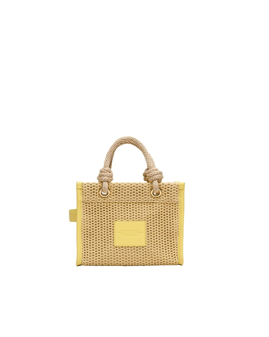 Marc Jacobs Small Woven Rope Tote Bag With Adjustable Shoulder Strap