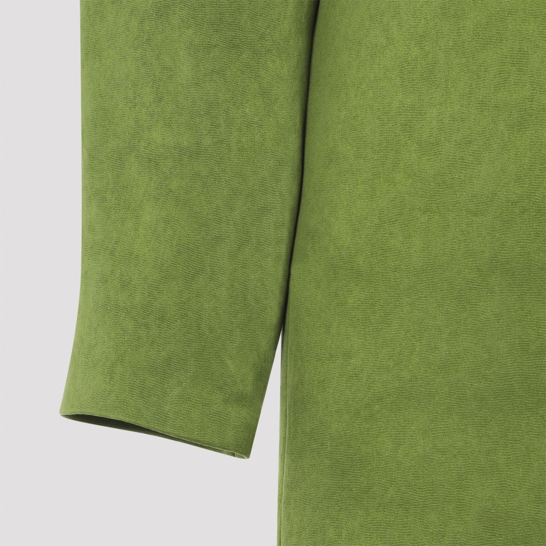 Saint Laurent Silk Mini Dress With Concealed Zip