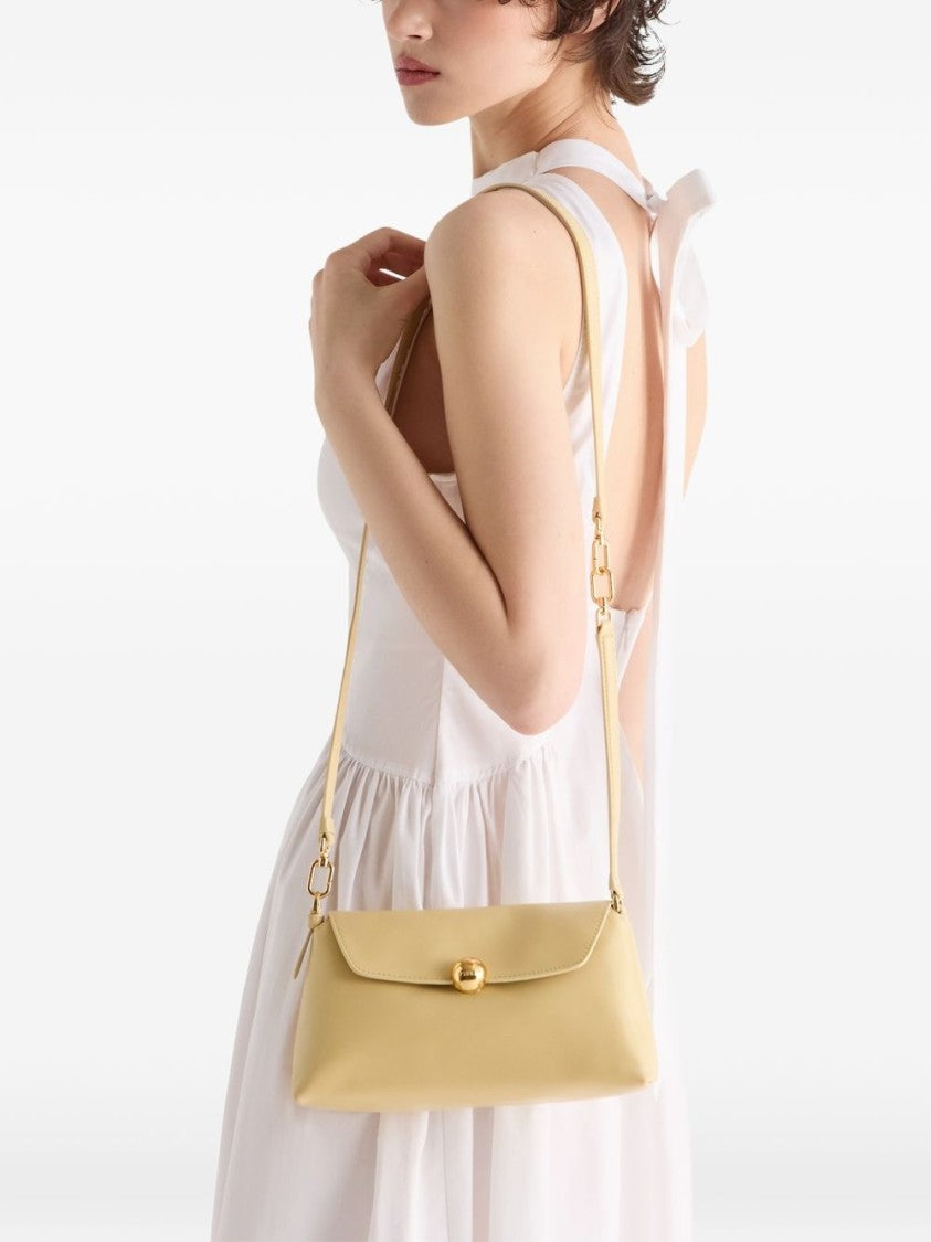 Furla Black Sfera Soft Structured Leather Mini Bag