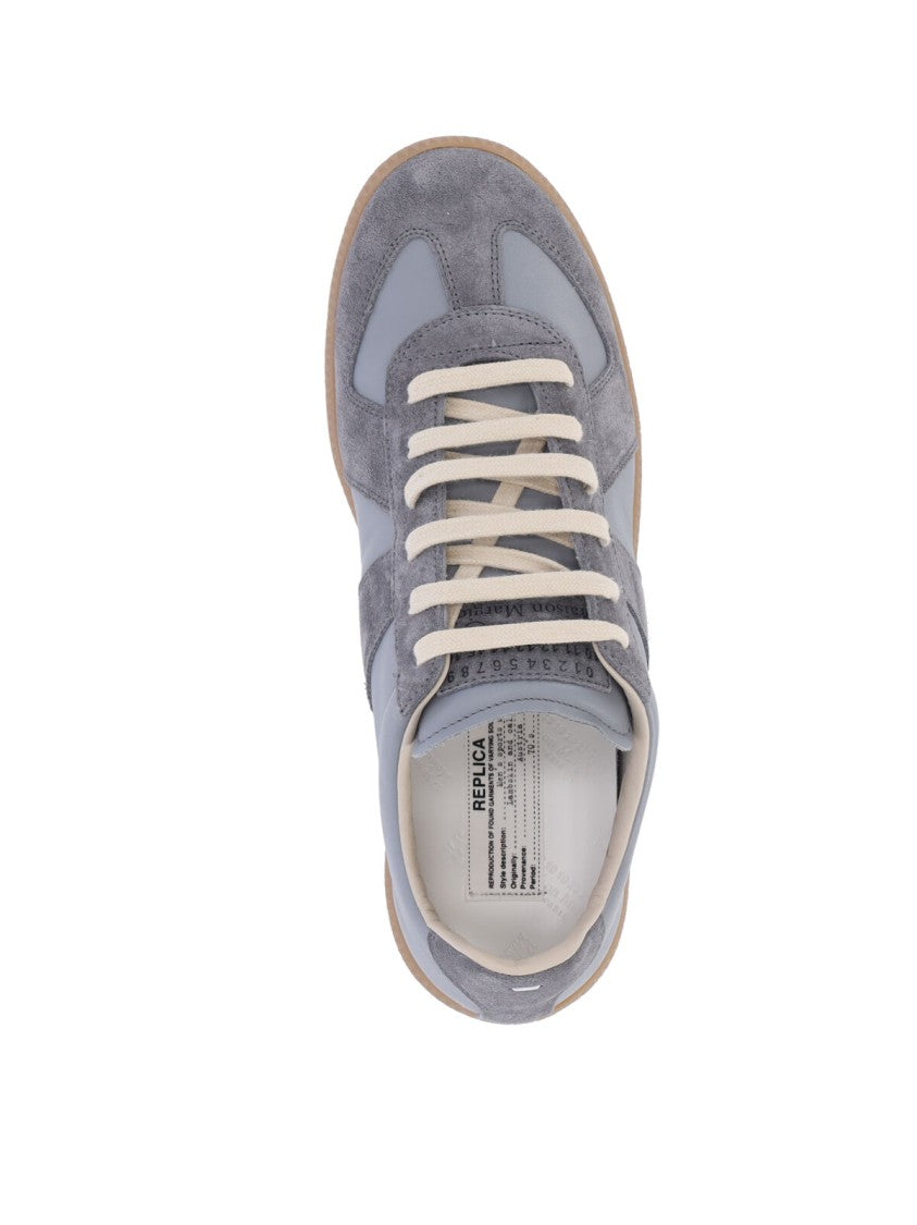 Maison Margiela Streamlined Grey Sneakers With Contemporary Design
