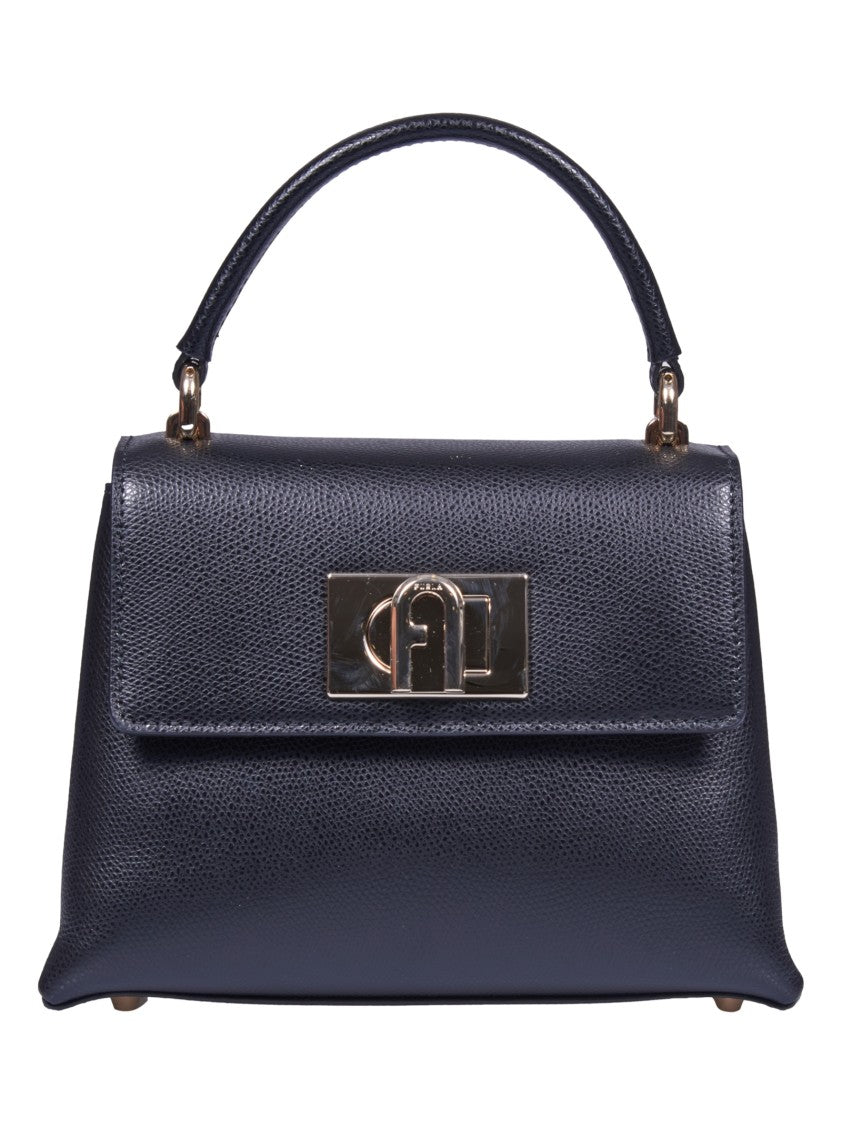 Furla 1927 Black Leather Bag