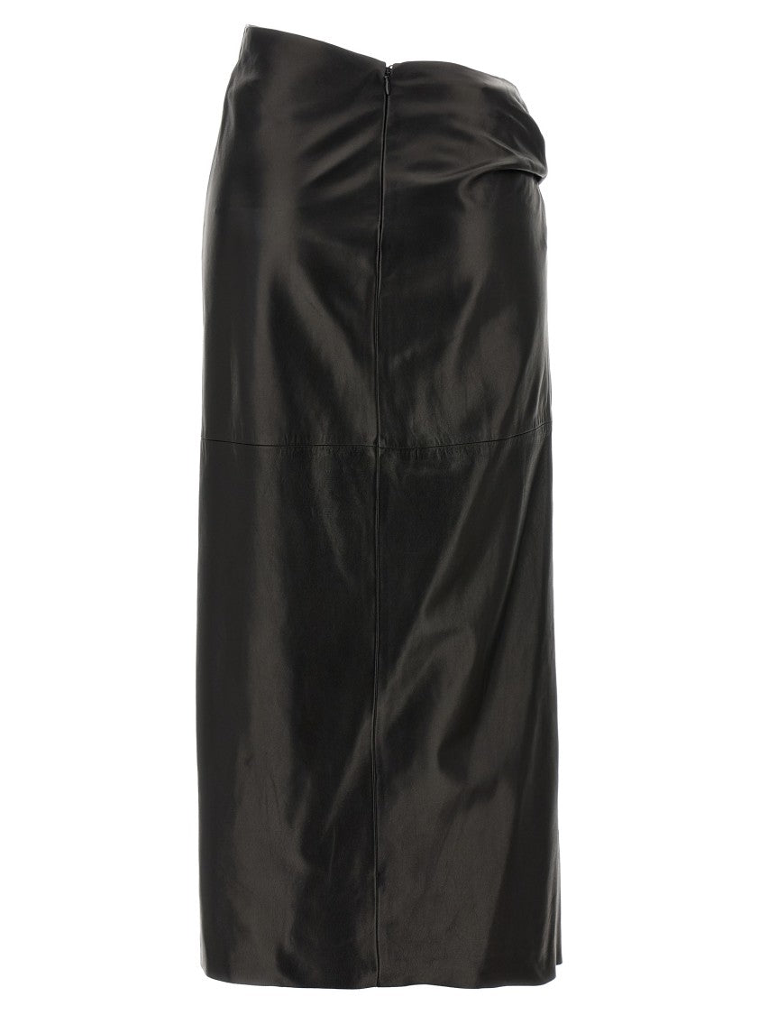 Alberta Ferretti Plongé Nappa Skirt