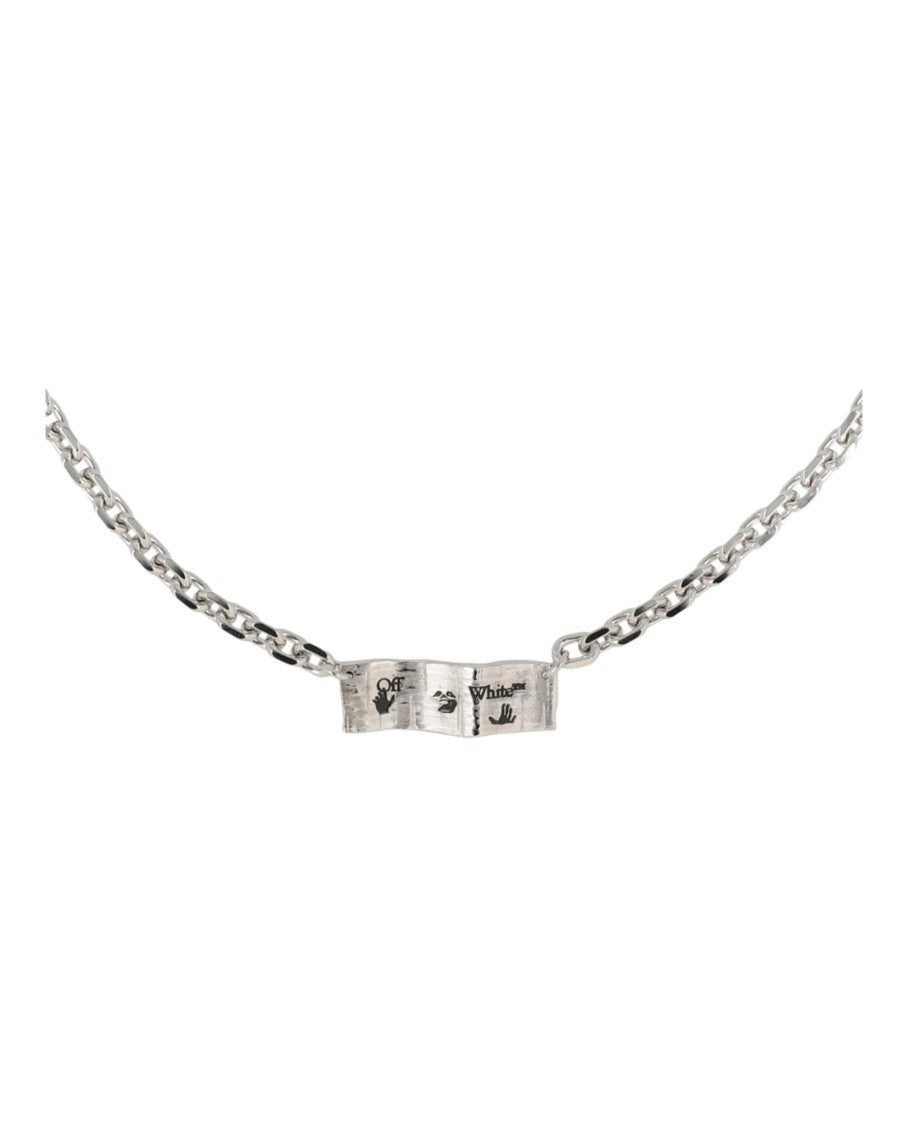 Off-White Swimming Logo Necklace