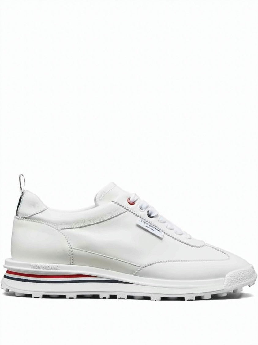 Thom Browne Tricolor Detail Leather Thom Browne Sneakers