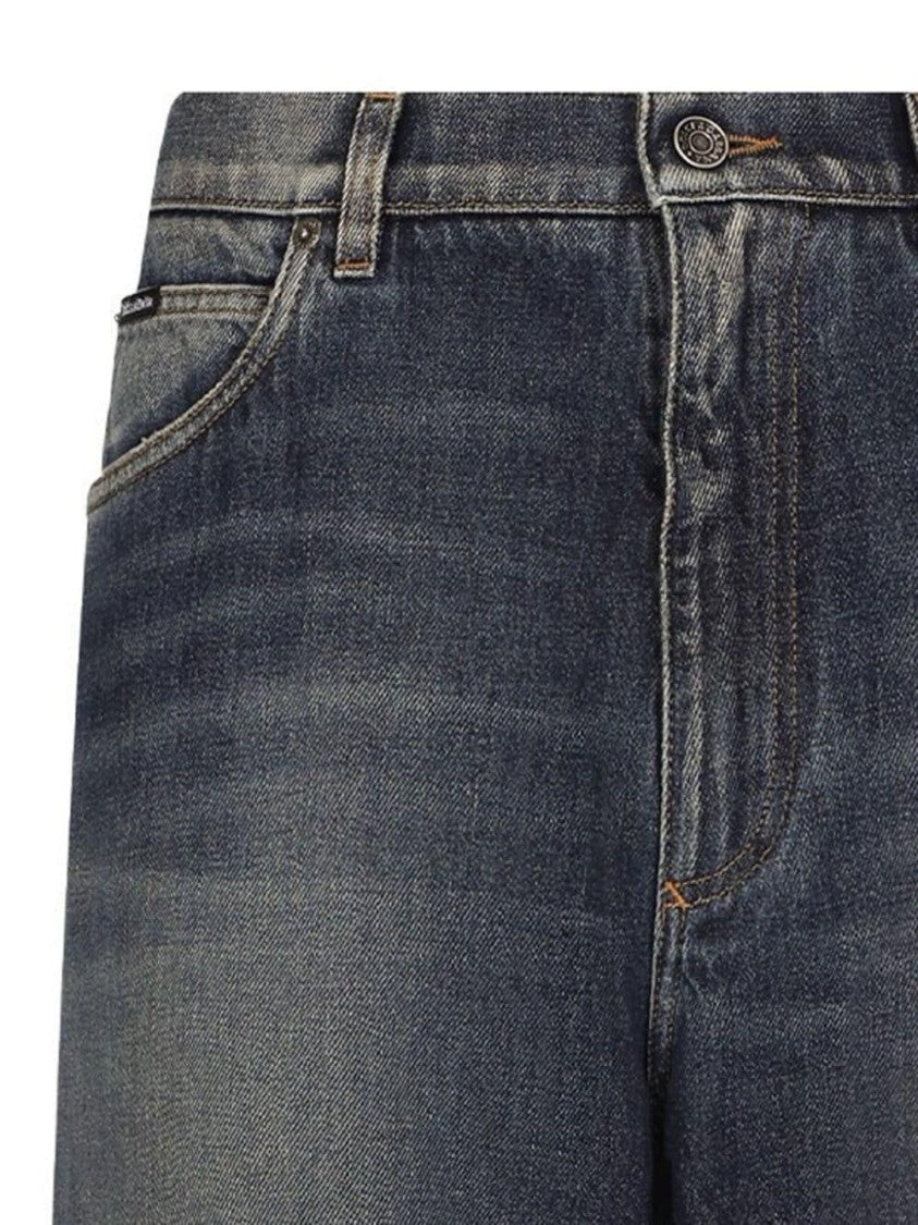 Dolce & Gabbana Straight-Leg Denim Jeans