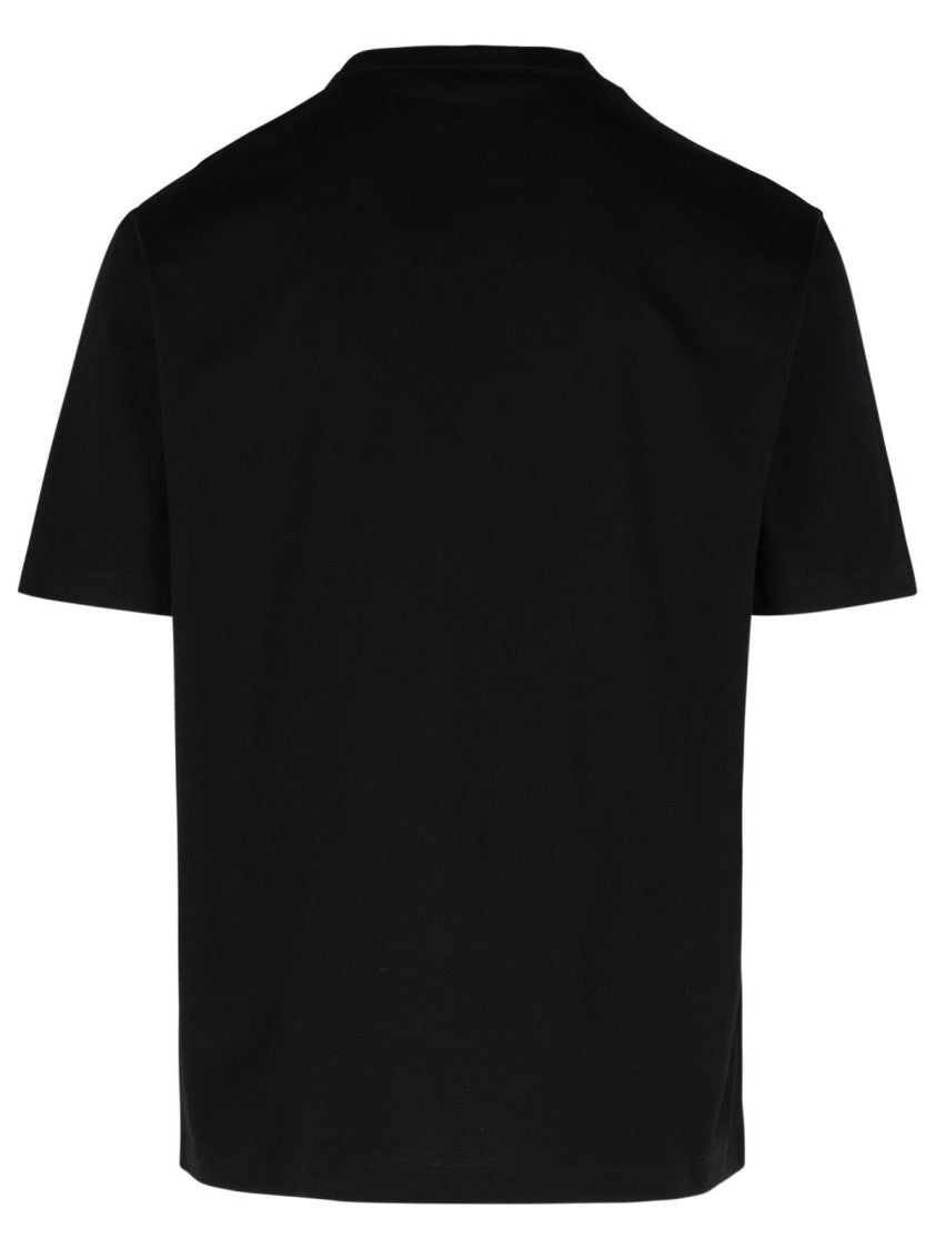 Versace Black Cotton T-Shirt