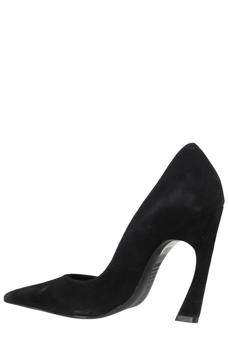 Schutz Black Suede Lexi Pumps