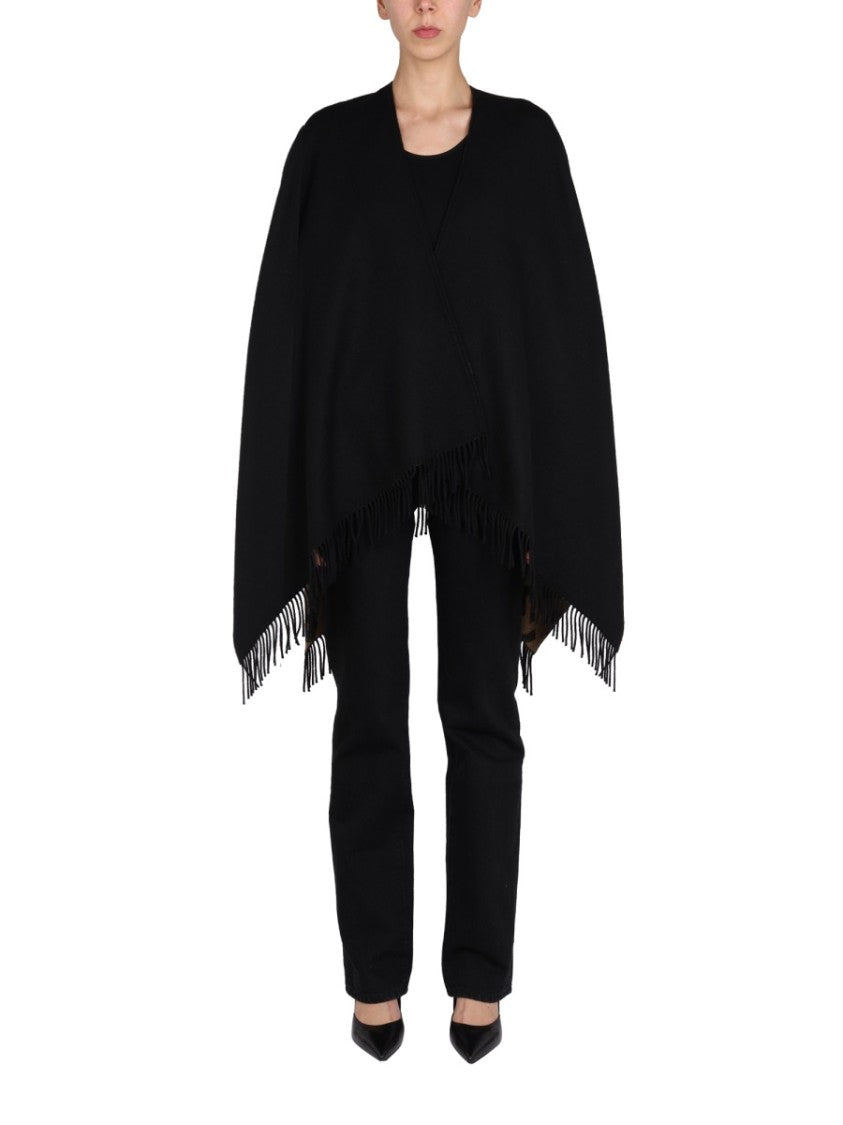 Fendi Reversible Poncho