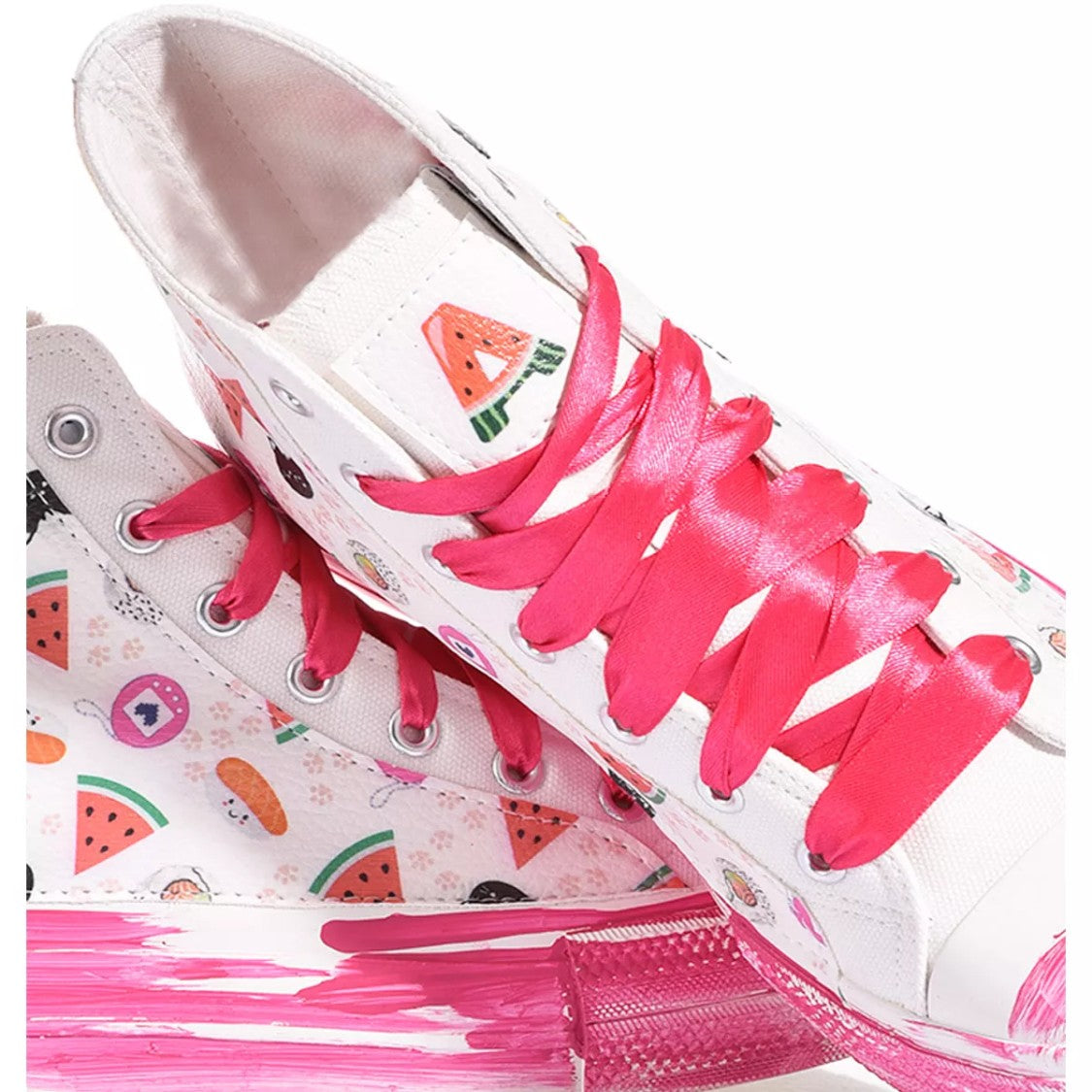 Mimanera Airlines Platform White, Pink