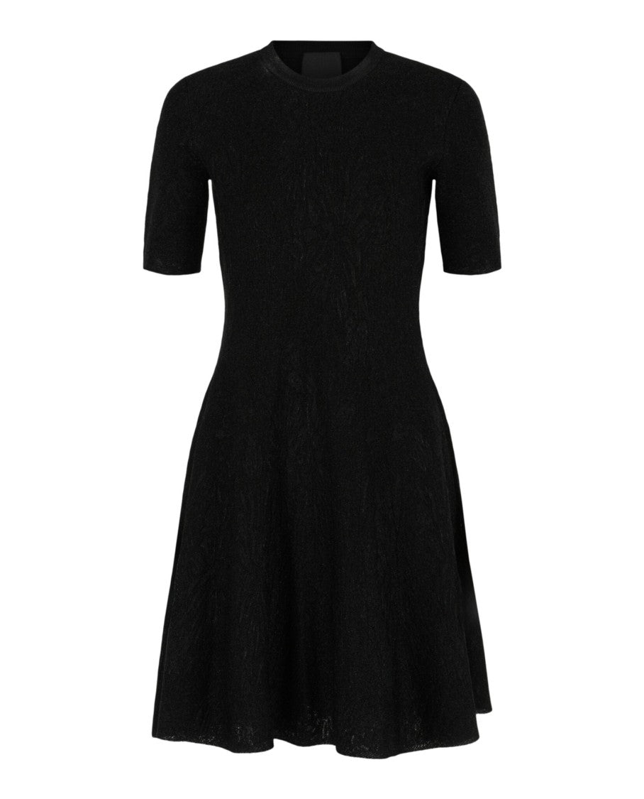 Givenchy Dress In Lurex With Floral Jacquard