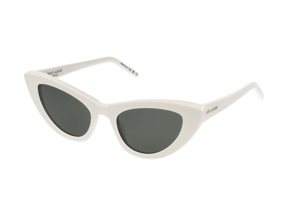 Saint Laurent Sunglasses Sl 213 Lily 017 White White Grey 52/21/145