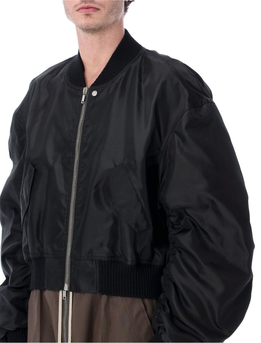 Rick Owens Black Secchia Flight Jacket
