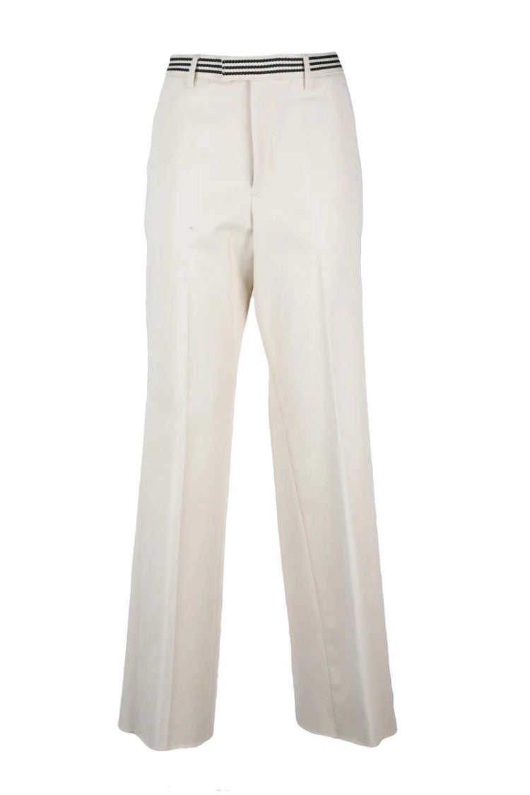 Seafarer Wide Leg Trousers - White