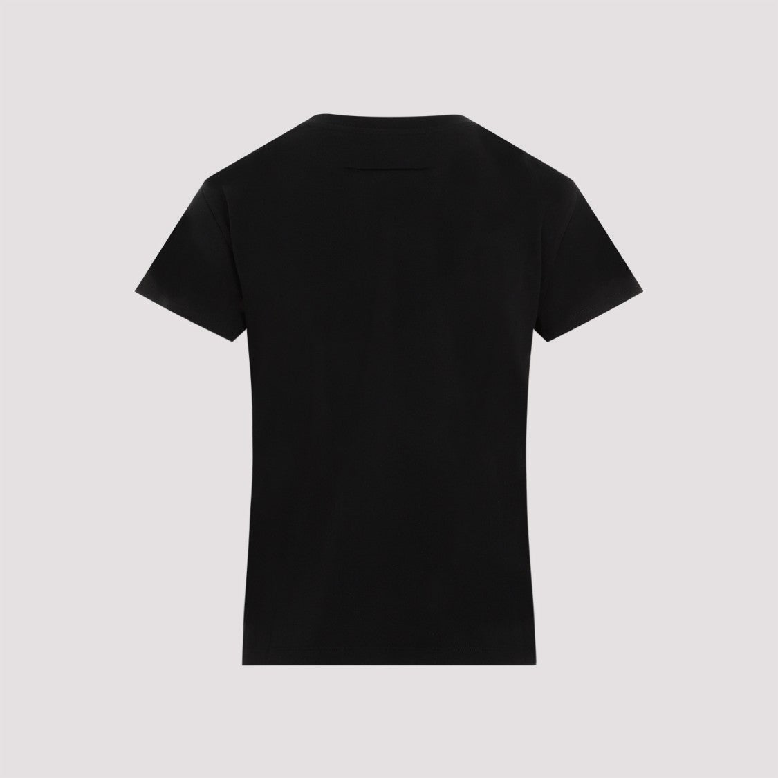 Mm6 By Maison Margiela Black Cotton T-Shirt